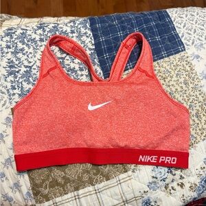 Nike Pro Women's Red Sports Bra